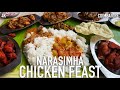 കോഴികളുടെ ഉത്സവം | Lakshmi Narasimha Bhojanam, Coimbatore | Tamil Meals with Chicken and K