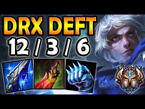 Deft EZREAL vs APHELIOS [ ADC ] Lol Challenger Korea