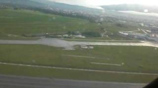 preview picture of video 'Taking off, Sofia airport'