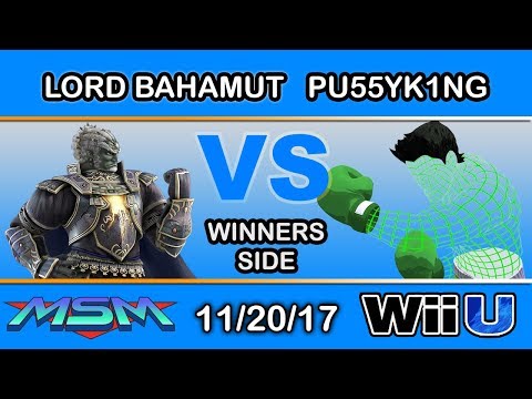 MSM 122 - NSD | Lord Bahamut (Ganondorf) Vs. LooK | pu55yk1ing (Little Mac)