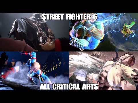 Street Fighter 6 - All Critical Arts 4K (DLC Included)