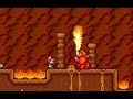 SMW Custom Level Magma Rhino Tunnel