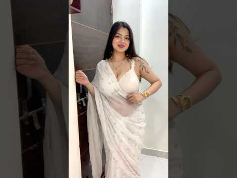 Meesho Affordable Saree Under ₹199 🫣❤️ #trending #fashion #yt #meesho #minivlog #grwm