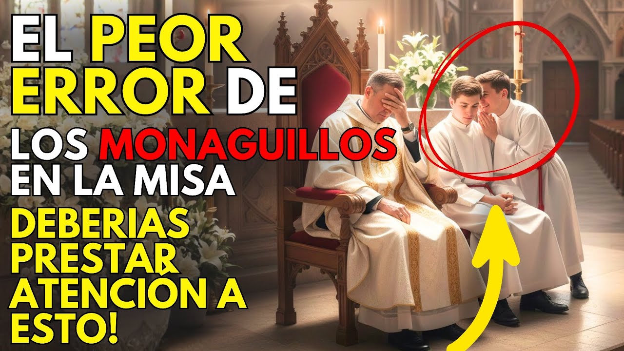 🙏✝️ What every altar server should know to serve at Holy Mass 🍞🍷