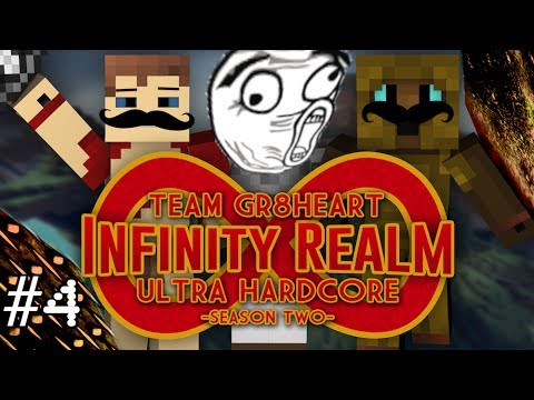 Minecraft: Infinity Realm UHC Season 2 - Team Gr8Heart [Episode #4 - HILARIOUS] w/L8Games [HD]