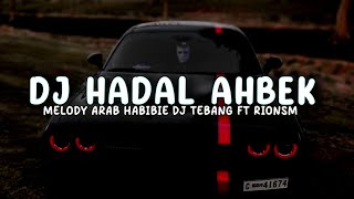 Download lagu DJ HADAL AHBEK VIRAL TIKTOK FT RIOINSM DJ TEBANG REMIX mp3