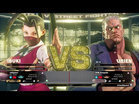 safigamer (ibuki) VS (urien) VFM | Arespada... Masterz TV