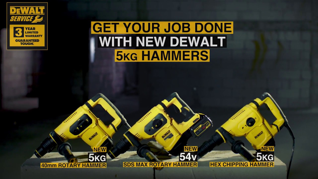 DEWALT 5kg Hammers