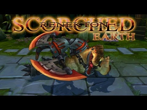 League Skins - *Incomplete* Scorched Earth Renekton (Ability Effects, Animations & Emotes)