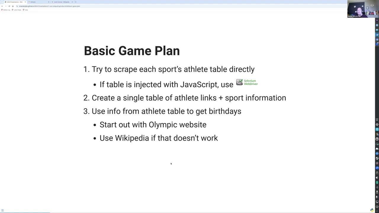 Statistical Computing Data Jamboree