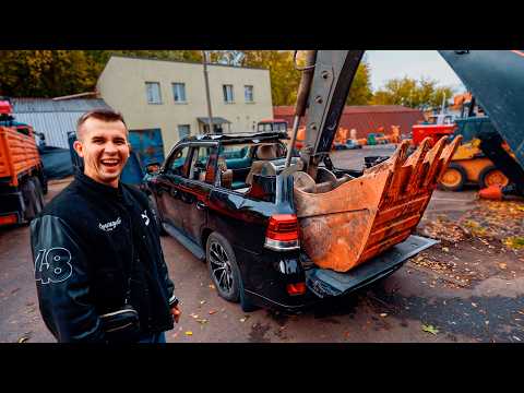 КОВШ вместо СТАПЕЛЯ! Специфические методы восстановления крузака...