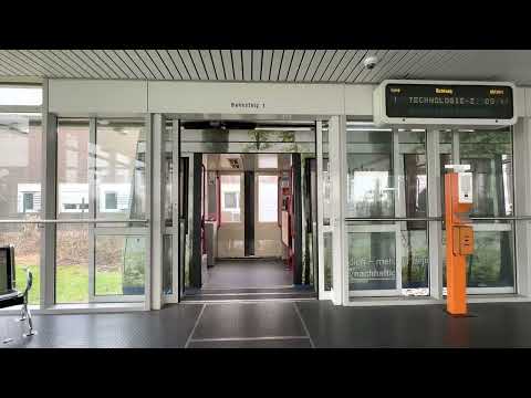 H-Bahn21 Türschließung und Türöffnung Innen und Außen