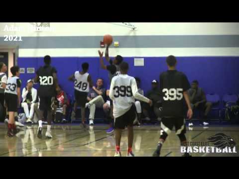 West Coast Elite - Adam Hinton (c/o 2021) High Academic Showcase