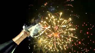 champagne fireworks