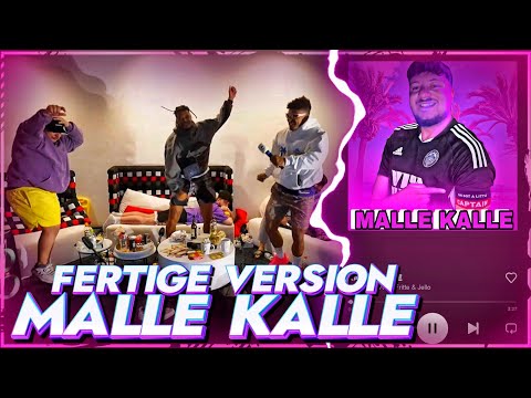 REACTION AUF DIE NEUE OFFIZIELLE VERSION VOM „MALLE KALLE“ SONG!😍🎵 Willy & Kalle singen auch!😂