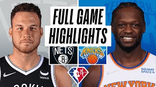 NETS at KNICKS | FULL GAME HIGHLIGHTS | February 16, 2022