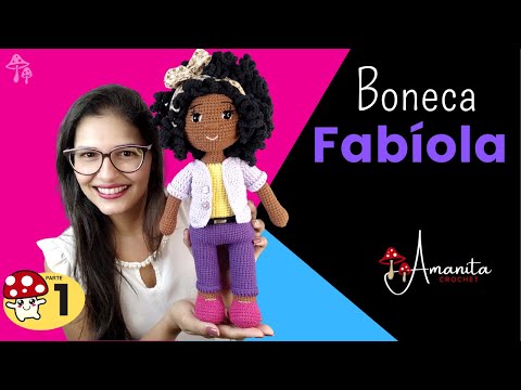 ∙∘○ amigurumi ○∘∙ Boneca Fabíola » 1/3  | corpo base sem costura