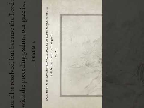 Avondlied Psalm 4 - LEV
