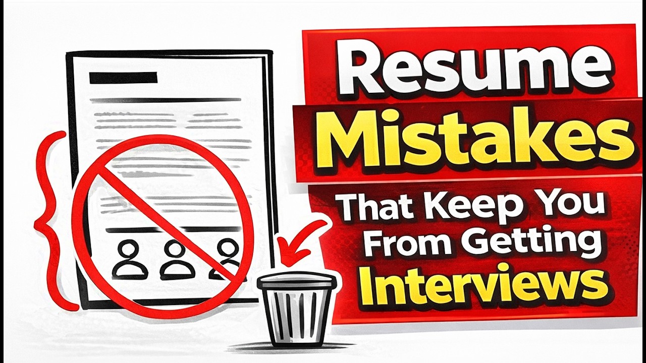 Resume Mistakes That Keep You From Getting Interviews