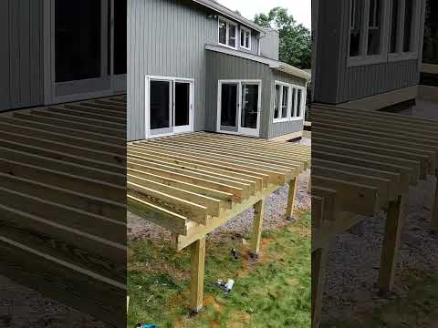 Framing Day 🥳 #building #decks