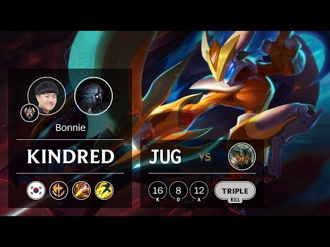 Kindred Jungle vs Olaf - KR Challenger Patch 9.22
