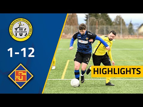 Highlights | TuS Gückingen - TuS Koblenz 1:12 | 2nd friendly match | Winter preparation | 2021/20...