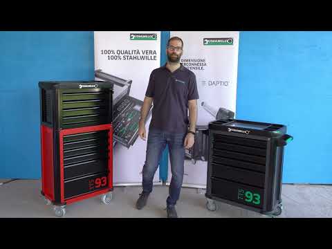 [TTS93 Stahlwille] Il carrello portautensili modulabile