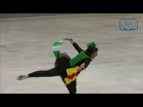 Olga Dubko. Oberstdorf 2018. Gold Ladies II Artistic. 8 place