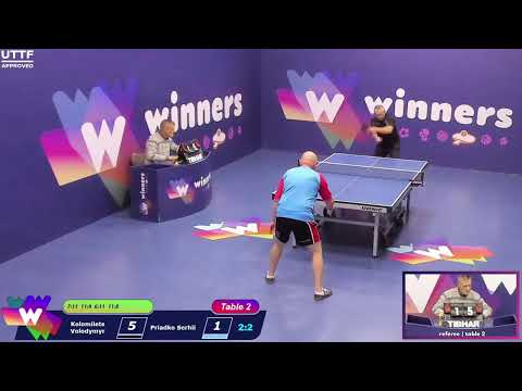 Winners League 06.10.21 Kolomiiets Volodymyr - Priadko Serhii 12:00