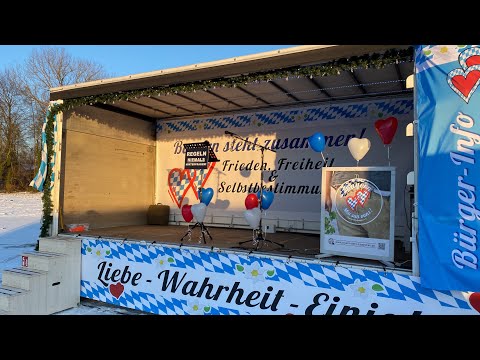 12.02.2021 Abensberg  BAYERN STEHT ZUSAMMEN e.V. - Impressionen