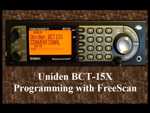 Uniden Bct15x Freescan Programming