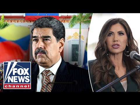 Noem SOUNDS OFF on Maduro’s capture: ‘Bring him to justice!’