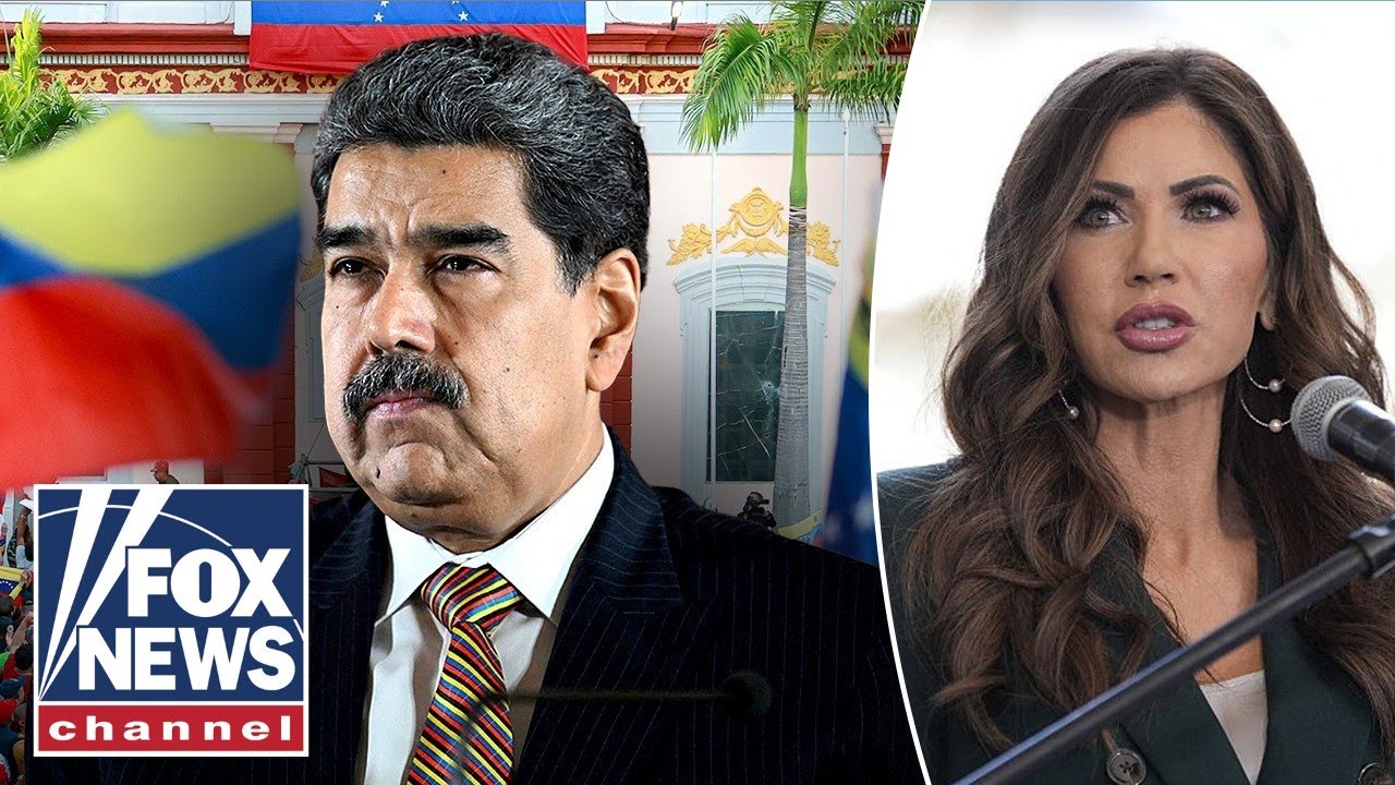 Noem SOUNDS OFF on Maduro’s capture: ‘Bring him to justice!’