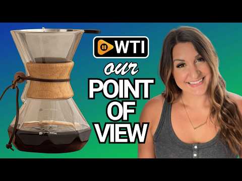 Pour Over Coffee Maker With Wood Sleeve，27oz/800mlPour Over Coffee Dripper - WTI product video review