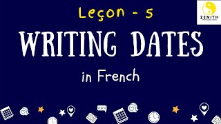 Learn French - How to Write the Date in French || Date in French Format
