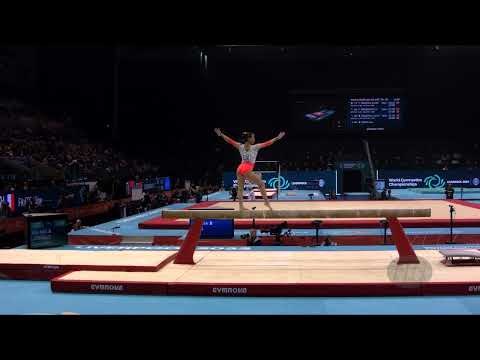 LOUSTALOT Cassandra (MEX) - 2022 Artistic Worlds, Liverpool (GBR) - Qualifications Balance Beam
