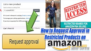 Restricted on amazon Seller Central - How to get ungated and request approval to sell on Amazon