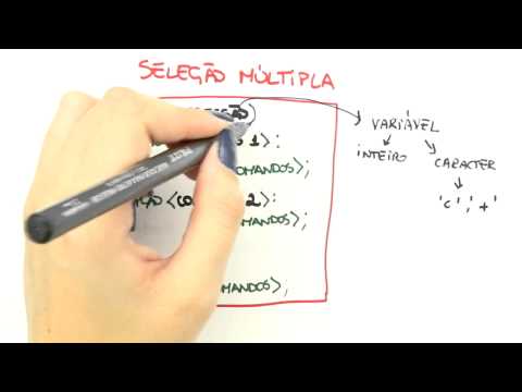 Me Salva! ALP07 - Algoritmos com Seleção Condicional Múltipla