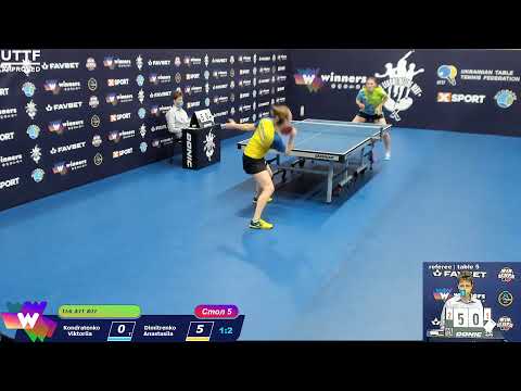 Kondratenko Viktoriia-Dimitrenko Anastasiia Final games League of best TableTennis5 20.12.2020 11-00