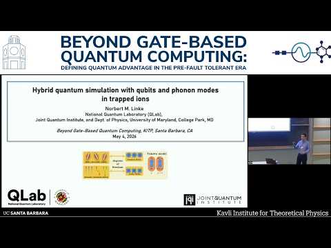 Hybrid quantum simulation with qubits and phonon modes in ...