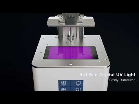 NOVA3D Bene5 3D Printer 6.08 inch Monochrome Screen LCD UV Resin Rapid Print MSLA 3D Prints Kits