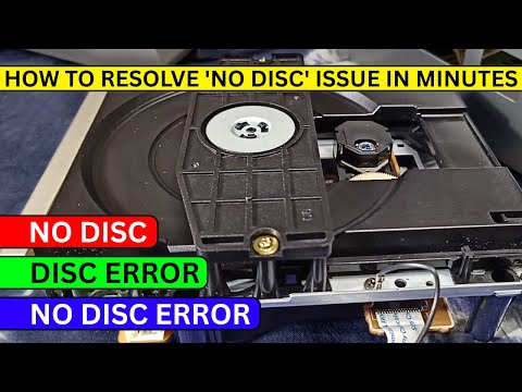 How to Fix CD Player NO DISC #cdplayer #compactdisc