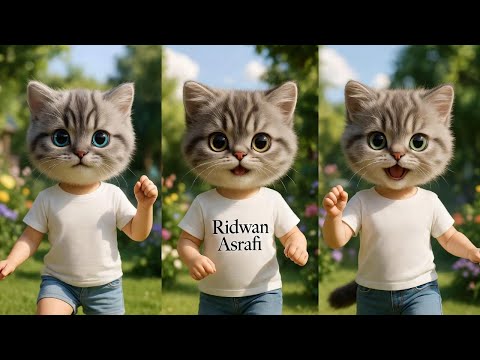 बिल्ली डांस | Cutest Cat videos funny dance🤣 💃 Videos for cats | Dancing cats @RidwanAsrafi #funny