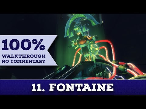 Bioshock Remastered Walkthrough (Survivor, No Damage,100% Completion) 11 FONTAINE