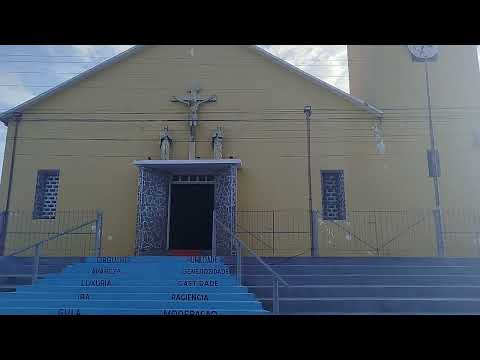 ESSA É A IGREJA DE NOSSA SENHORA DOS REMÉDIOS EM  BURITI DOS LOPES -PI, AULA PASSEIO COM UMA ESCOLA.