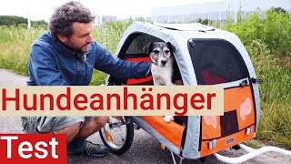 Hundefahrradanhänger im Test - mit Oskar - Petego Comfort Wagon L vs. Trixi Friends on Tour
