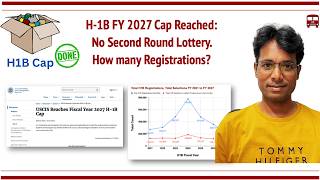 H1B 2027 Cap Reached. NO Second Round Lottery. How Many Registrations