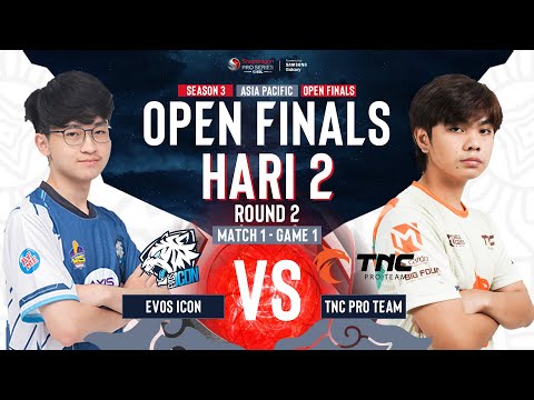 [ID] Hari ke-2 (Evos Icon vs TNC Pro Team) | Round 2 Match 1 Game 1 | SPS Mobile Open Finals | MLBB