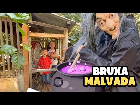 THE WICKED WITCH LOCKED LAURA AND GABRIEL IN THE CHICKEN COOP