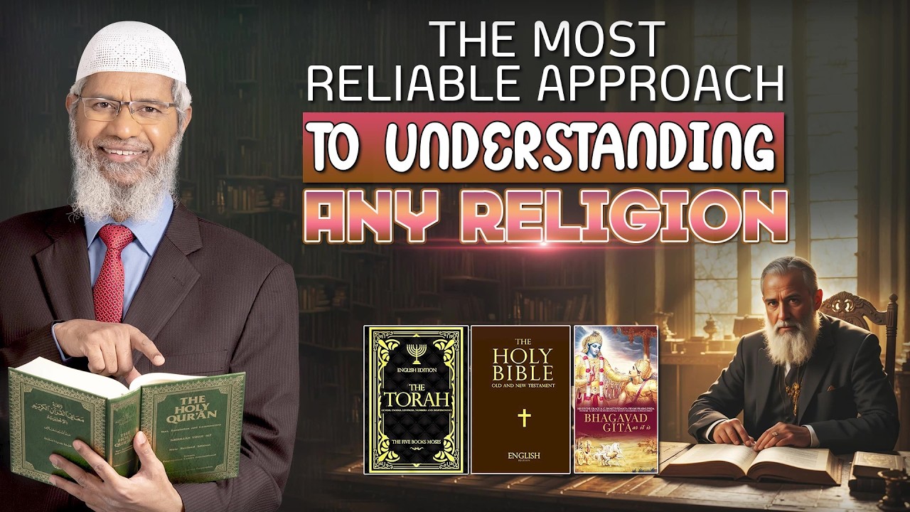 The Most Reliable Approach to Understanding any Religion - Dr Zakir Naik